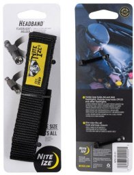 Latarka czołowa Kerry Nite Ize - Headband - Opaska z uchwytem latarki -