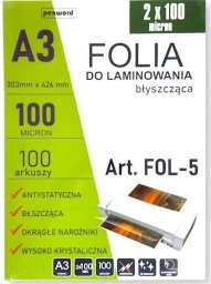Sencor Folia do laminowania A3 100szt