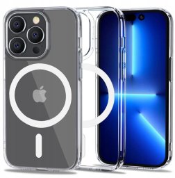 SUPERO Etui silikonowe Tech-Protect do iPhone 12 / iPhone 12 Pro MagSafe, przezroczyste 1
