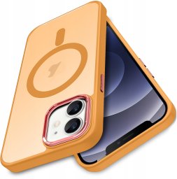 krainaGSM Etui Do Iphone 11 Magnetic Matowe Do Magsafe Case Satynowe Silikonowe Szkło
