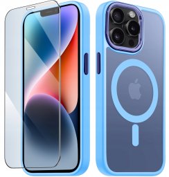 krainaGSM Etui Do Iphone 11 Pro Do Magsafe Matowe Matt Case + Szkło Na Ekran 9H