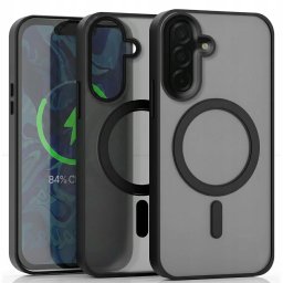 Hello Case Etui Do Magsafe Do Samsung Galaxy A26 (Matowe, Czarne, Ochronne, Plecki)