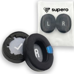 SUPERO Nauszniki żelowe SUPERO z Memory Foam do JBL Tune 700BT / 700BTNC / 710BT / 720BT / 750BTNC, czarne 1