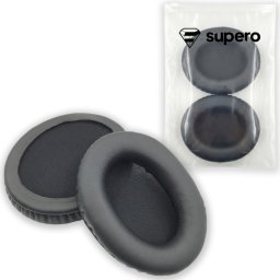 SUPERO Nauszniki skórzane SUPERO Memory Foam do HyperX Cloud Alpha / Cloud I / Cloud II / Cloud X / Cloud Core / Cloud Stinger / Cloud X Flight / Flight Wire
