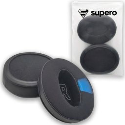 SUPERO Nauszniki żelowe z Memory Foam SUPERO do Logitech G Pro / G Pro X / G Pro Wireless, czarne 1