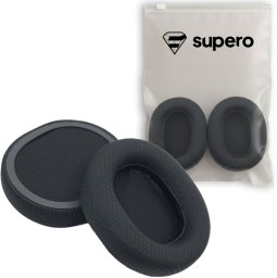 SUPERO Nauszniki materiałowe SUPERO do SteelSeries Arctis 1 / 3 / 5 / 7 / 9X / Pro, czarne 1