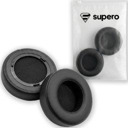 SUPERO Nauszniki skórzane z Memory Foam SUPERO do Corsair Virtuoso RGB Wireless / Virtuoso Carbon / Virtuoso RGB Wireless SE / Virtuoso RGB Wireless XT, czar