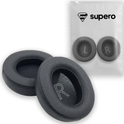 SUPERO Nauszniki skórzane z Memory Foam SUPERO do słuchawek Microsoft Xbox Wireless / Wired, czarne 1