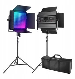 Zestaw studyjny Neewer 2 Lamp LED NEEWER RGB1200 60W V4