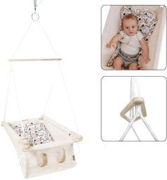 Małpiszon huśtawka dla niemowlaka Baby Szczeniaczki