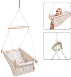 Małpiszon huśtawka dla niemowlaka Baby Leśni Przyjaciele