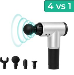 Masażer Małpiszon masażer pistolet X-sport czarny