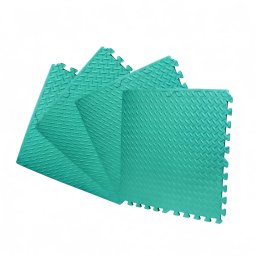 Małpiszon mata piankowa X-star 4 szt. 60x60cm - turkusowy