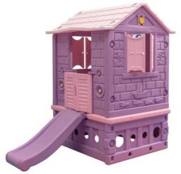 Małpiszon domek dla dzieci King 10690 cm różowy