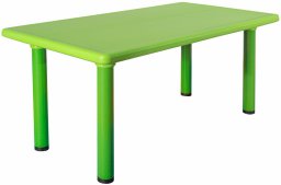 Joki stolik plastikowy dla dzieci King - zielony
