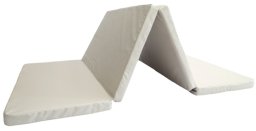 Małpiszon materac gimnastyczny Gamma 200x100x10czteroczęściowy beżowy