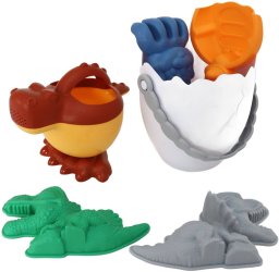 Małpiszon zabawki do piaskownicy Dino Egg