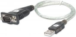 Kabel USB Techly USB-A - RS-232 0.45 m Przezroczysty (023493)