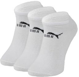 Puma Skarpetki sportowe męskie stopki Basic Sneaker 3pack White 43-46