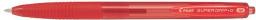  Pilot Długopis automatyczny Super Grip, czerwony (PIBPGG-BR-F-RR)
