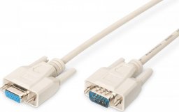 Kabel Digitus D-Sub (VGA) - D-Sub (VGA) 3m biały (AK-310200-030-E)