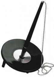 Ballograf Import Długopis z łańcuszkiem (Desk Set Bank) Czarny (12823)