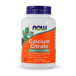  NOW Foods Tabletki Calcium Citrate 100 tabl