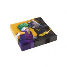AMSCAN Serwetki 33x33 cm Lego Batman, 20 sztuk (9901825)