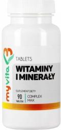 MYVITA Witaminy i minerały complex 90tabletek