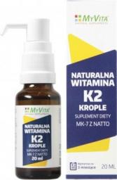  MYVITA Witamina K2 naturalna krople 20ml
