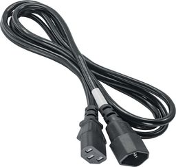 Kabel zasilający Akyga Przedłużacz, 1.8m, czarny (AK-PC-03A)