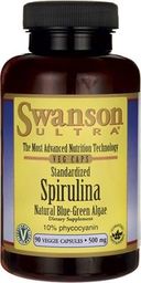 Swanson Spirulina Gold 10% 500mg 90 kapsułek