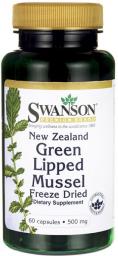  Swanson Nowozel liofilizowana zielona małża 500mg 60 kapsułek