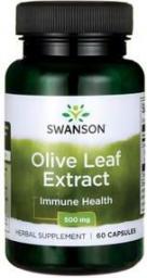  Swanson Olive Leaf Extract 500mg 60 kapsułek
