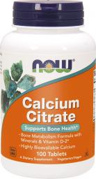  NOW Foods Calcium Citrate 250 tabletek