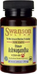  Swanson Swanson Ashwagandha KSM-66 250mg 60 kaps - SWA/374