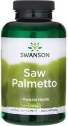  Swanson Saw Palmetto 540mg 250 kapsułek
