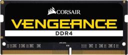 Pamięć do laptopa Corsair Vengeance, SODIMM, DDR4, 8 GB, 2400 MHz, CL16 (CMSX8GX4M1A2400C16)