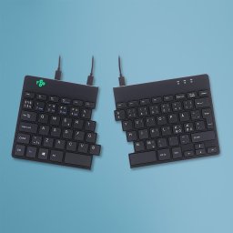 Klawiatura R-GO Tools Split Keyboard (NORDIC), black - RGOSP-NDWIBL