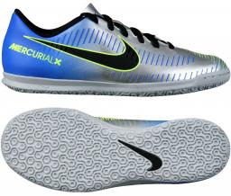  Nike Buty piłkarskie JR MercurialX Vortex III IC Neymar niebiesko-srebrne r. 29.5 (921495 407)