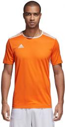  Adidas Koszulka piłkarska Entrada 18 JSY pomarańczowy r. L (CD8366)