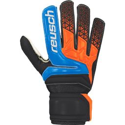 Reusch Rękawice bramkarskie Prisma SD Easy Fit Junior niebiesko-pomarańczowe r. 7 (38/72/515/467/7)