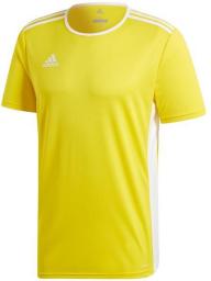  Adidas Koszulka juniorska Entrada 18 JSY żółta r. 116 cm (CD8390)
