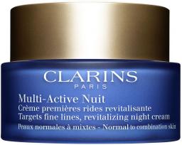  Clarins Multi-Active Przeciwzmarszczkowy krem na noc do skóry normalnej i mieszanej 50ml