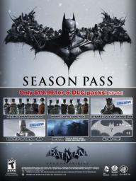  Batman: Arkham Origins - Season Pass PC, wersja cyfrowa
