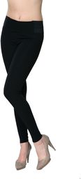 Italian fashion If legginsy damskie długie grafitowy r.S