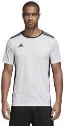 Adidas Koszulka piłkarska Entrada 18 JSY biała r. 140 cm (CD8438)