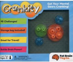 Fat Brain Toys Gra Crankity Kółka Zębate