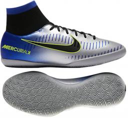 Nike Buty piłkarskie Jr. MercurialX Victory VI DF IC Neymar srebrne r. 33.5 (921491 407)