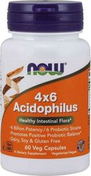  NOW Foods NOW Foods Acidophilus 4X6 60 kaps. - NOW/435